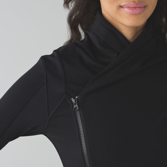 Lululemon Bhakti Zip Up Jacket Black Size 6 - Picture 3 of 11